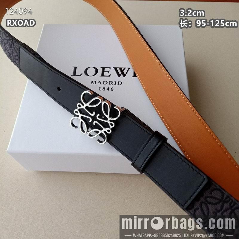 Replica Loewe belt 32mmX95-125cm 8L01
