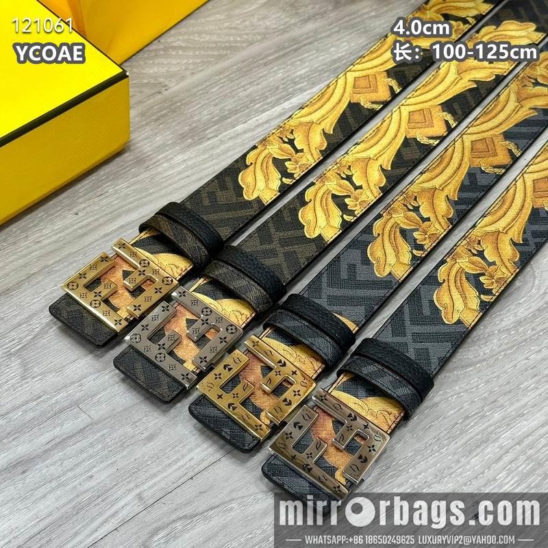 Replica Fendi belt 40mmX100-125cm 8L114
