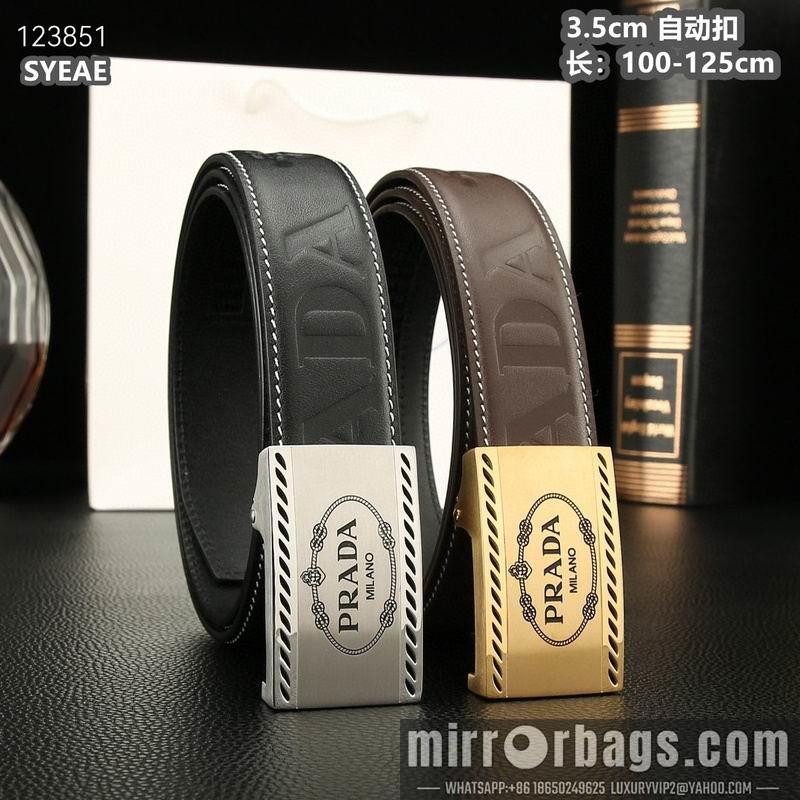 Replica Prada belt 35mmX100-125cm 8L57
