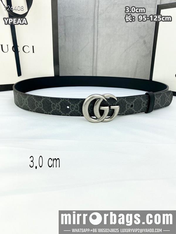 Replica Gucci belt 30mmX95-125cm 8L19