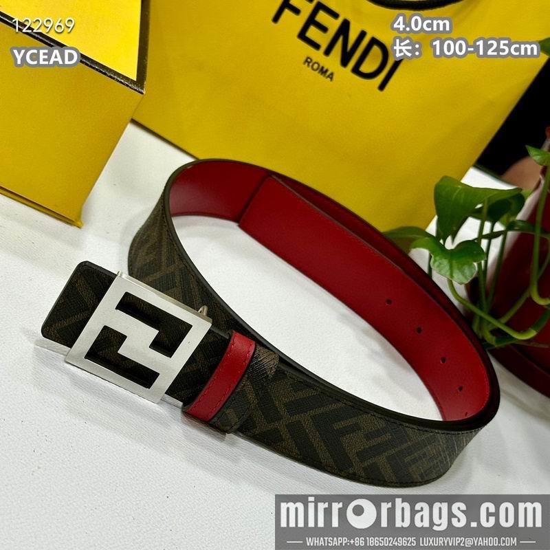 Replica Fendi belt 40mmX100-125cm 8L88