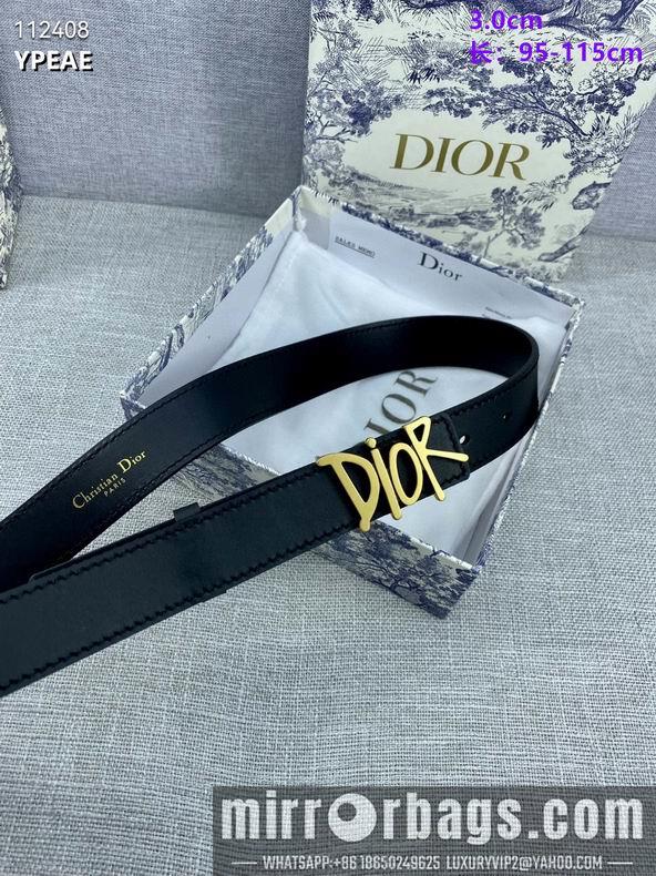 Replica Dior belt 30mmX95-115cm 8L09