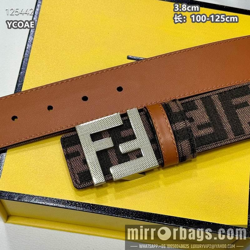 Replica Fendi belt 38mmX100-125cm 8L13