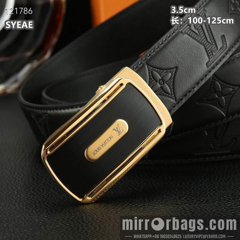Replica LV belt 35mmX100-125cm 8L64
