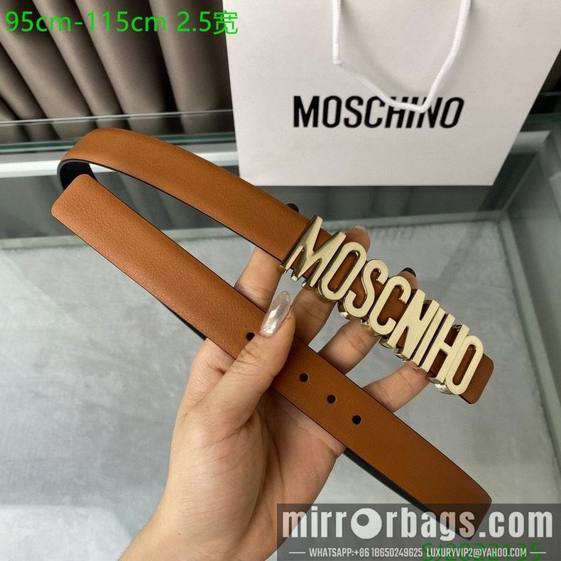 Replica Moschino belt 25mmX95-115cm 7D