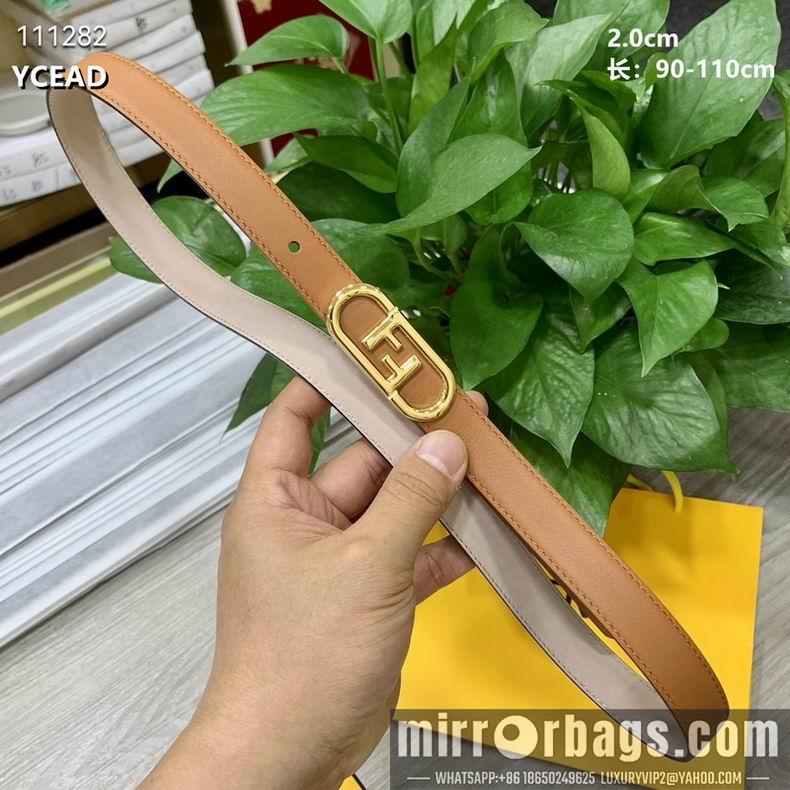 Replica Fendi Belt 20mmX90-110cm 8L04