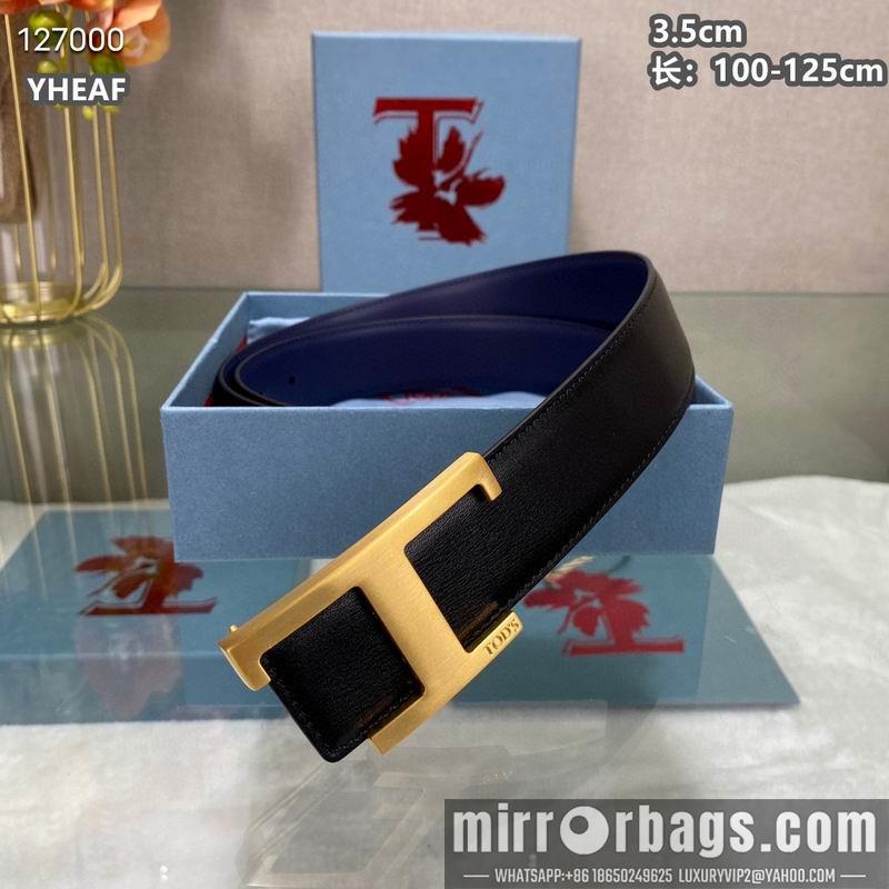 Replica TOD's belt 35mmX100-125cm 8L10