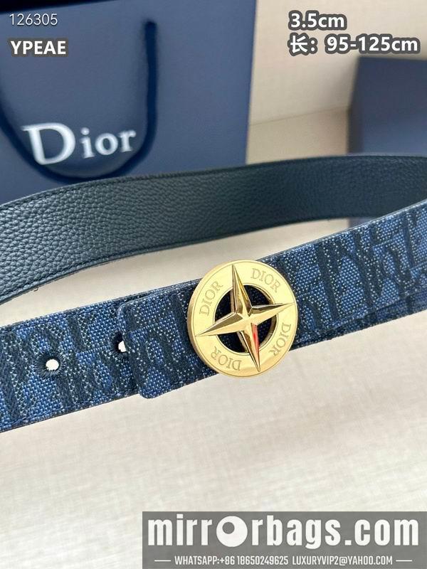 Replica Dior belt 35mmX95-125cm 8L19