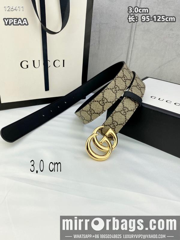 Replica Gucci belt 30mmX95-125cm 8L19