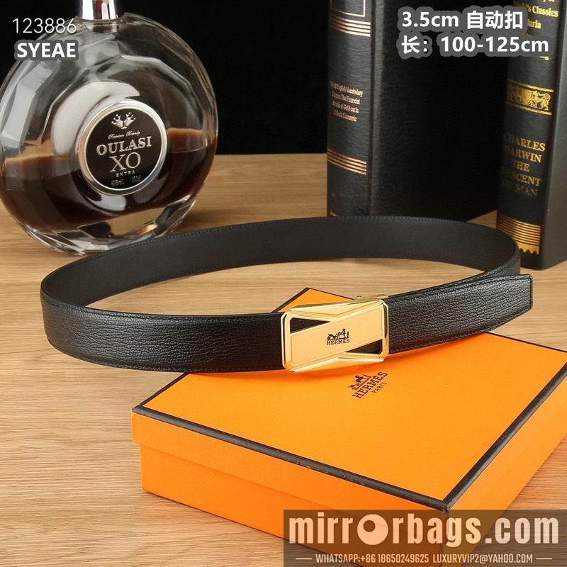 Replica Hermes belt 35mmX100-125cm 8L17