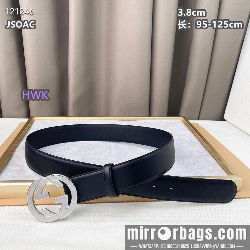 Replica Gucci belt 38mmX95-125cm 8L17