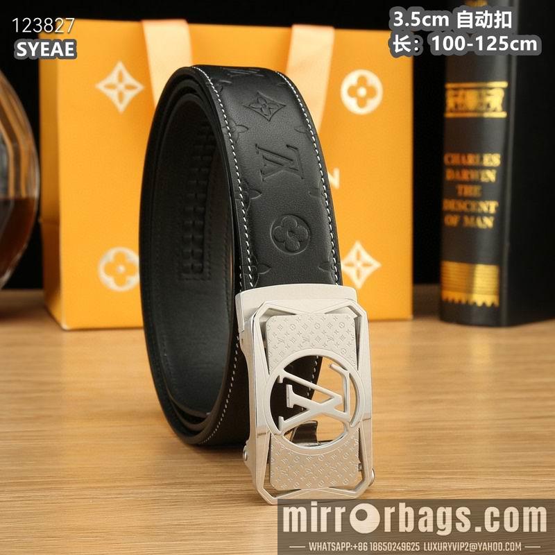 Replica LV belt 35mmX100-125cm 8L56