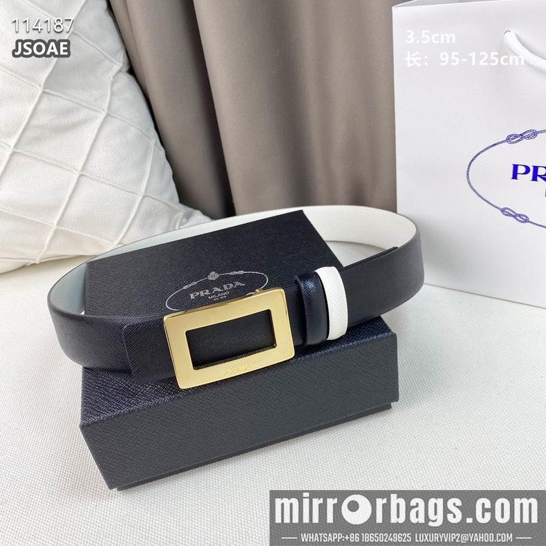 Replica Prada belt 35mmX95-125CM 8L21