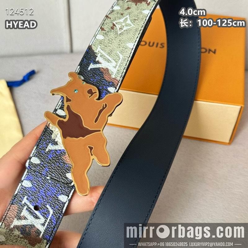 Replica LV belt 40mmX100-125cm 8L48