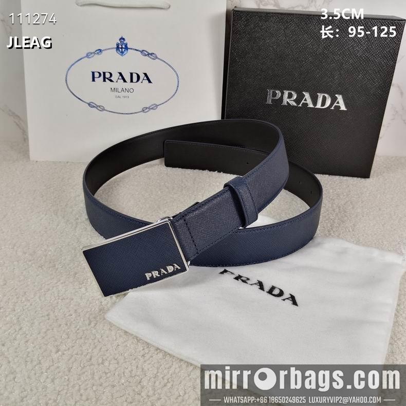 Replica Prada belt 35mmX95-125CM 8L09