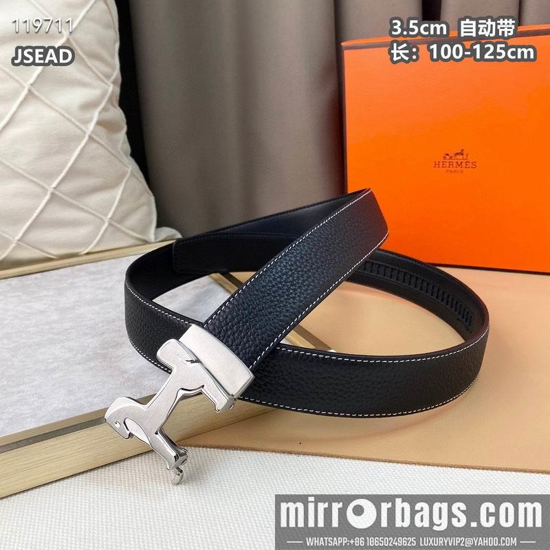 Replica Hermes belt 自动带35mmX100-125cm 8L040801