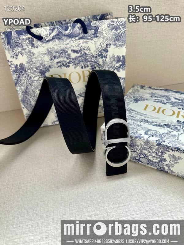 Replica Dior belt 35mmX95-125cm 8L23