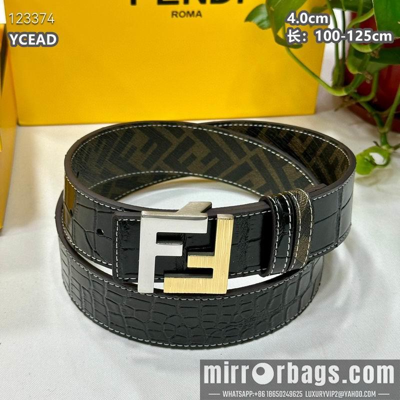 Replica Fendi belt 40mmX100-125cm 8L63
