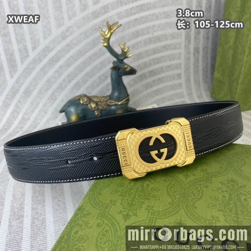 Replica Gucci belt 38mmX105-125cm 8L50