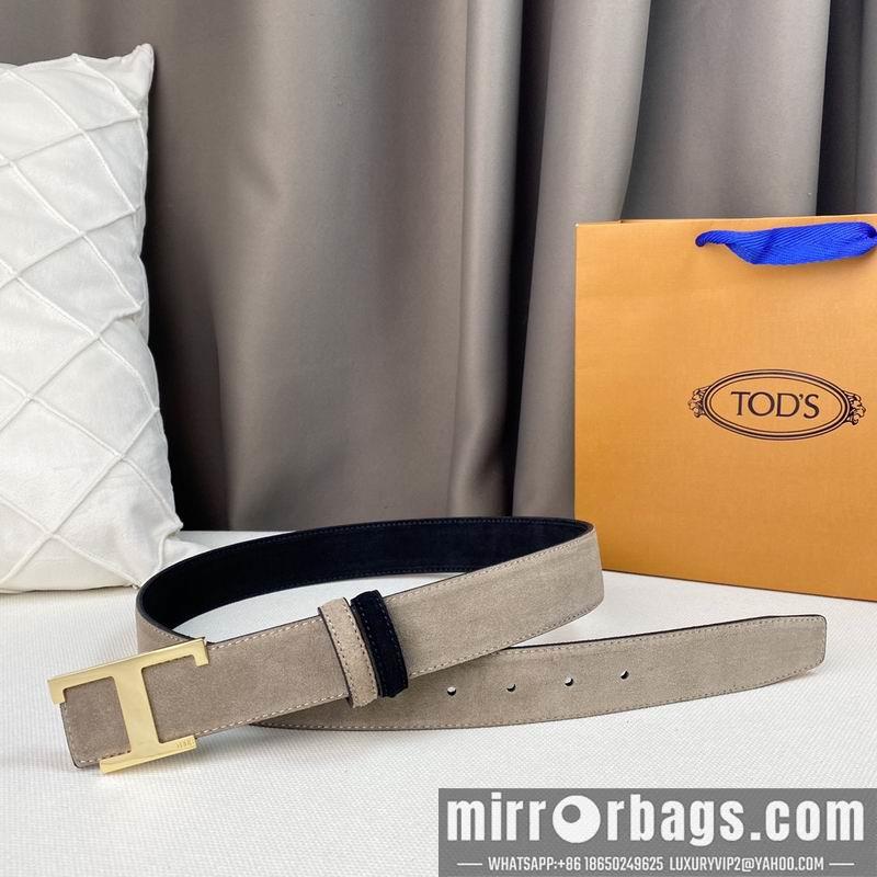 Replica Tod's belt 34mmX95-125cm 7D02