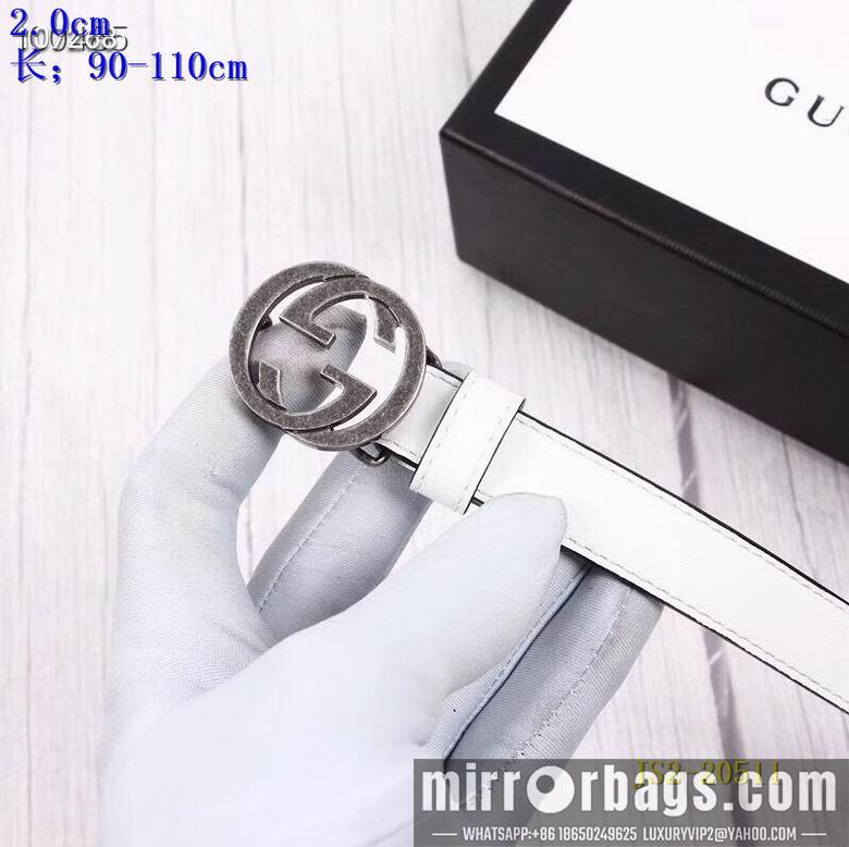 Replica Gucci belt 20mm 90-110cm 8L01