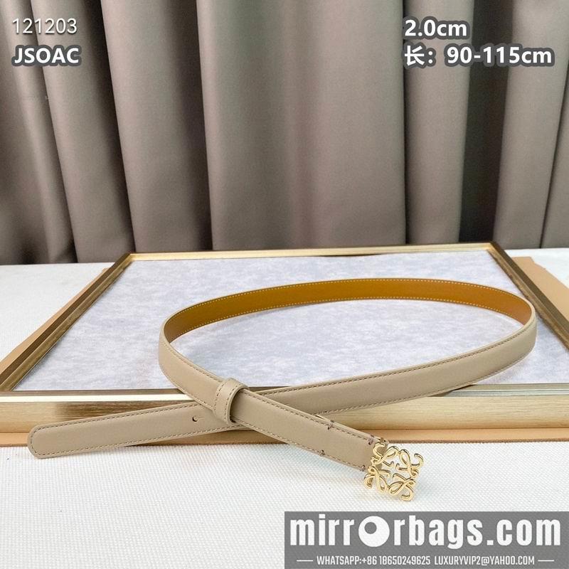 Replica Loewe belt 20mmX90-115cm 8L03