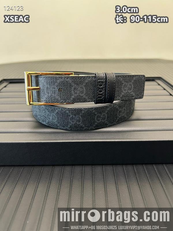 Replica Gucci belt 30mmX90-115cm 8L07