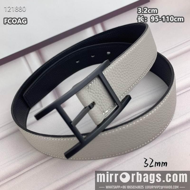 Replica Hermes belt 32mmX95-110cm 8L27