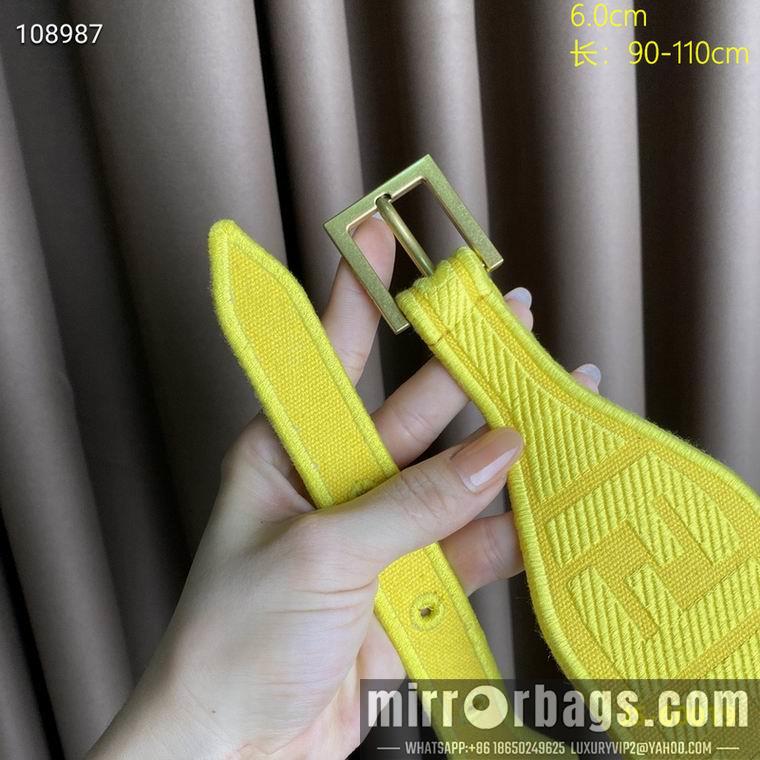 Replica Fendi Belt 60mmX90-110cm 8L02