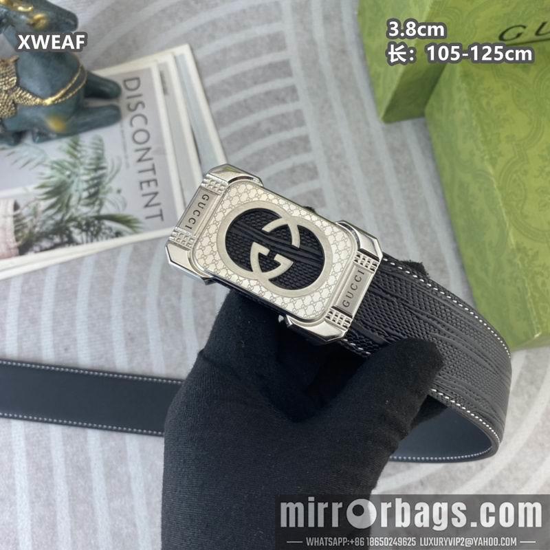 Replica Gucci belt 38mmX105-125cm 8L50