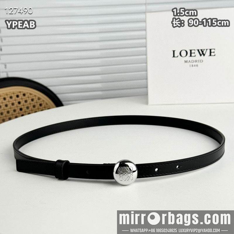 Replica Loewe belt 15mmX90-115cm 8L06
