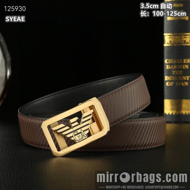 Replica Armani belt 35mmX100-125cm 8L13