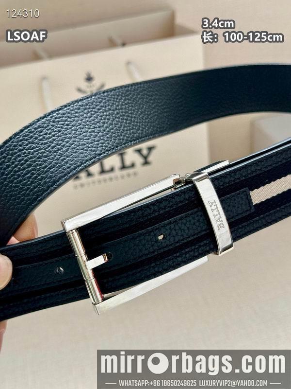 Replica Bally belt 34mmX100-125cm 8L08