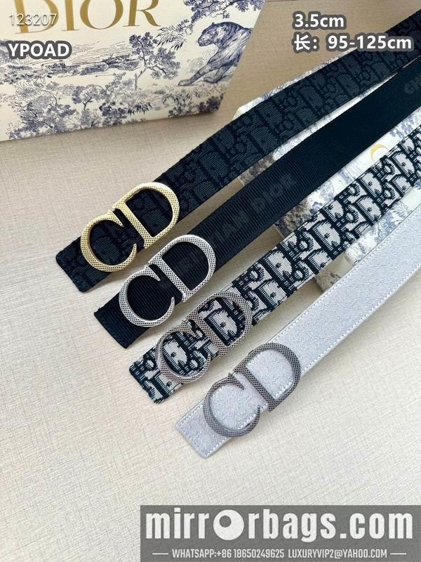 Replica Dior belt 35mmX95-125cm 8L23