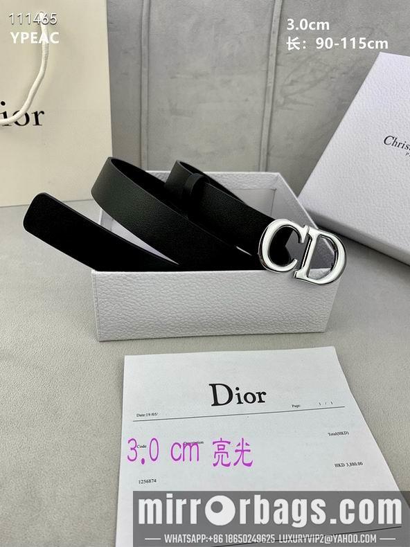Replica Dior Belt 30mmX90-115cm 8L07