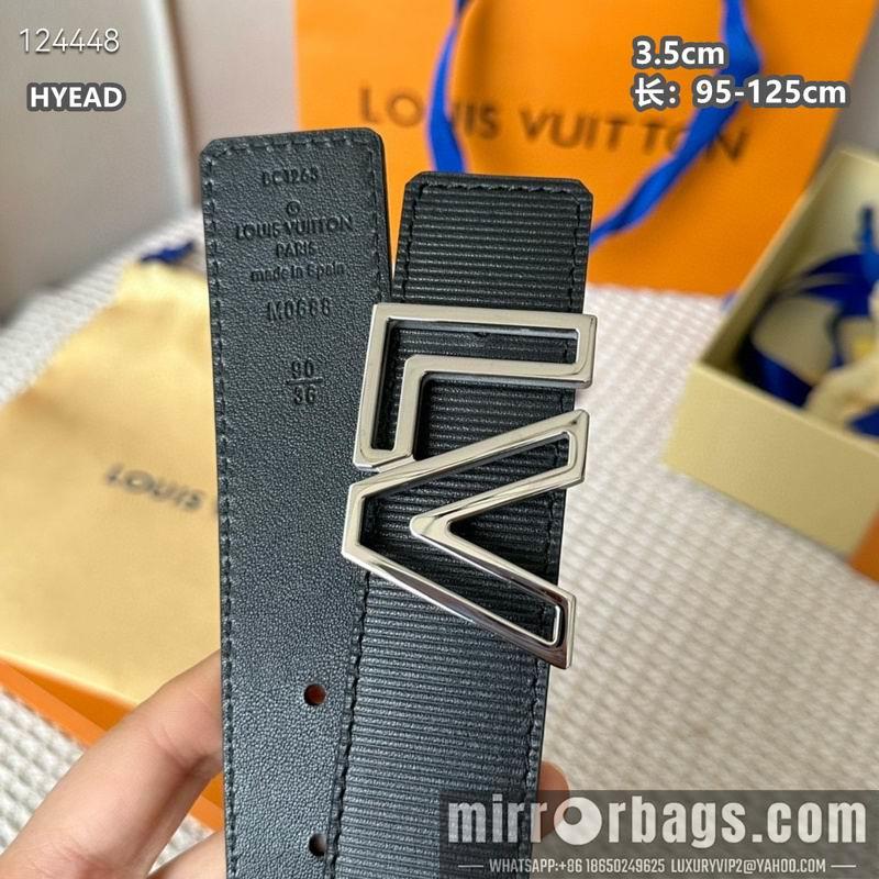 Replica LV belt 35mmX95-125cm 8L14