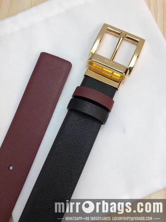 Replica Prada Belt 34mmX95-125CM sj05