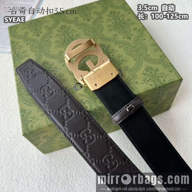 Replica Gucci belt 35mmX100-125cm 8L17