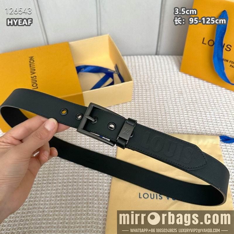 Replica LV belt 35mmX95-125cm 8L25