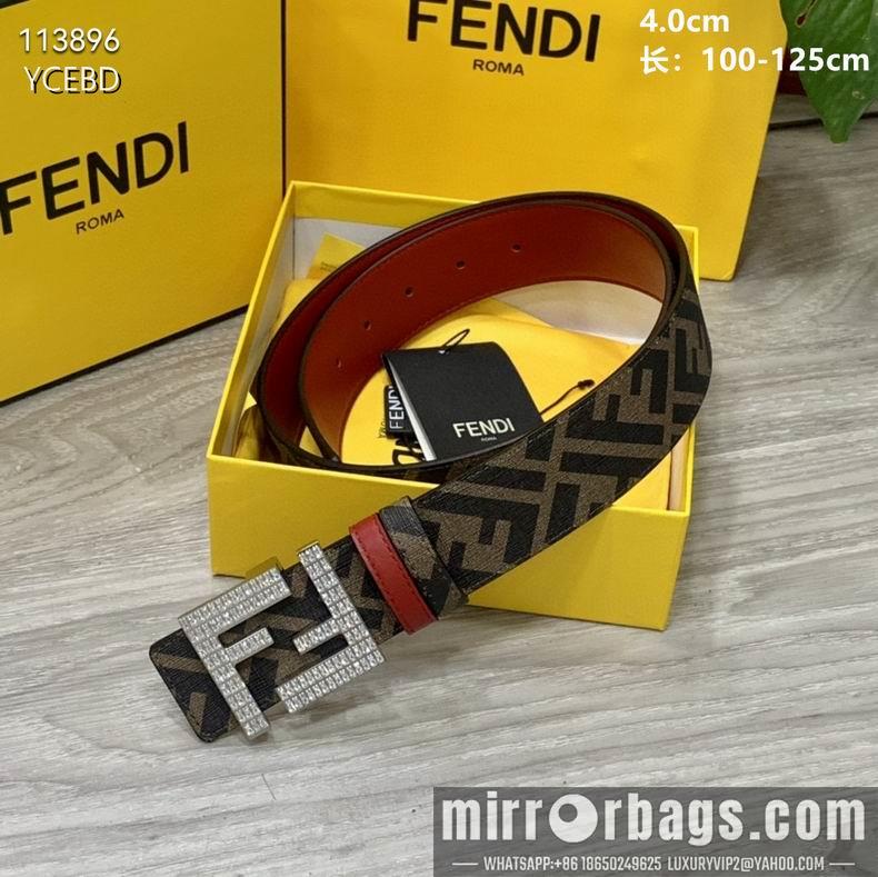 Replica Fendi Belt 40mmX100-125cm 8L73