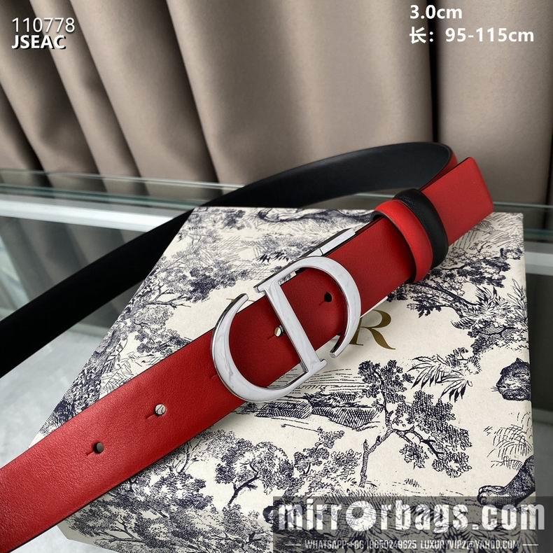 Replica Dior Belt 30mmX95-115cm 8L08