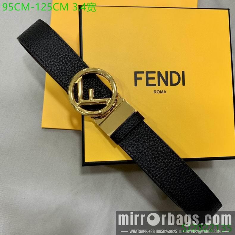 Replica Fendi Belt 34mmX95-125cm 7D06