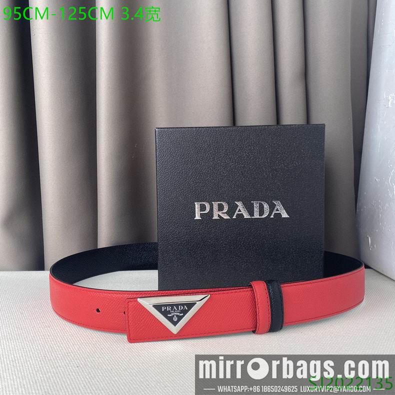 Replica Prada Belt 34mmX95-125cm 7D03