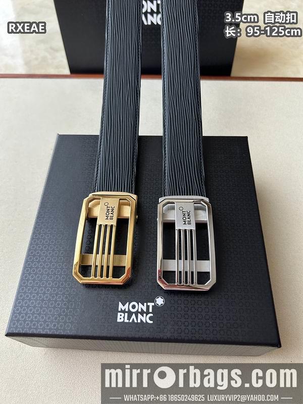 Replica Montlanc belt 35mmX100-125cm 8L77