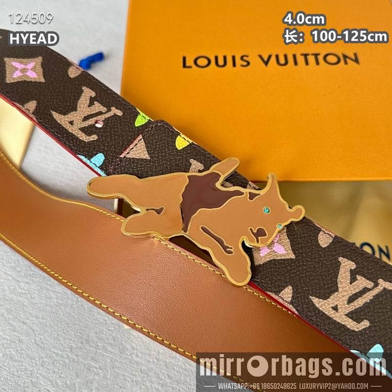 Replica LV belt 40mmX100-125cm 8L48
