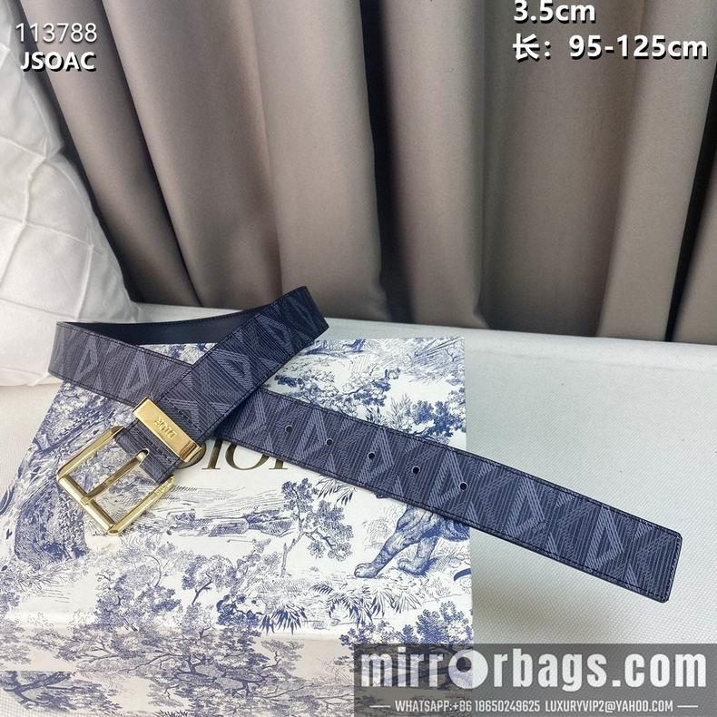 Replica Dior Belt 35mm 95-125cm 8L13