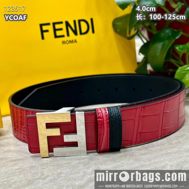 Replica Fendi belt 40mmX100-125cm 8L32