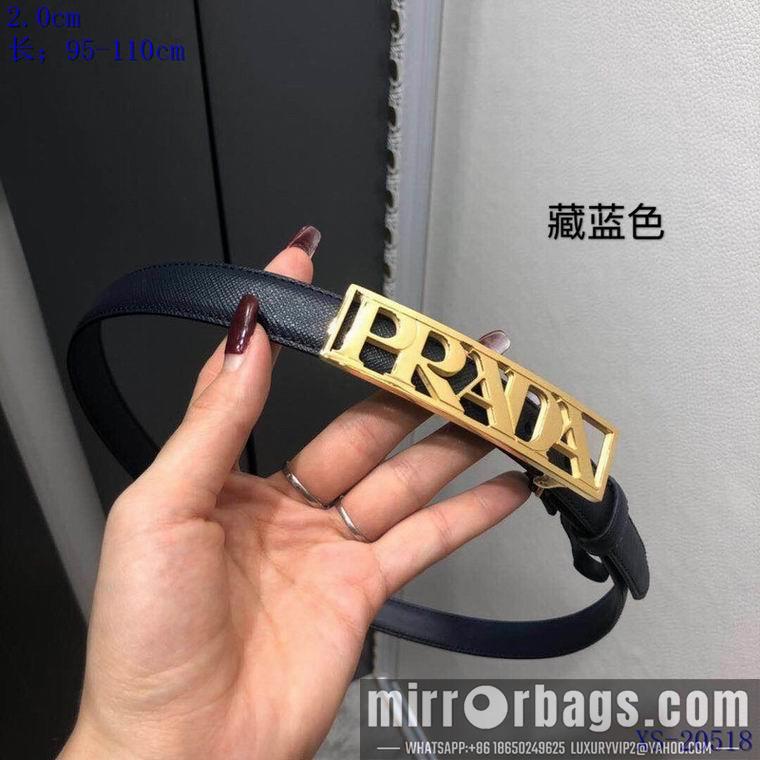 Replica Prada belt 20mmX95-110CM 8L01
