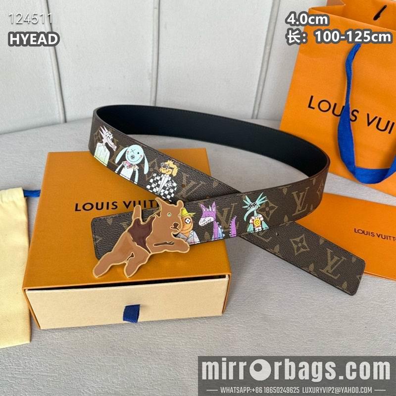 Replica LV belt 40mmX100-125cm 8L48