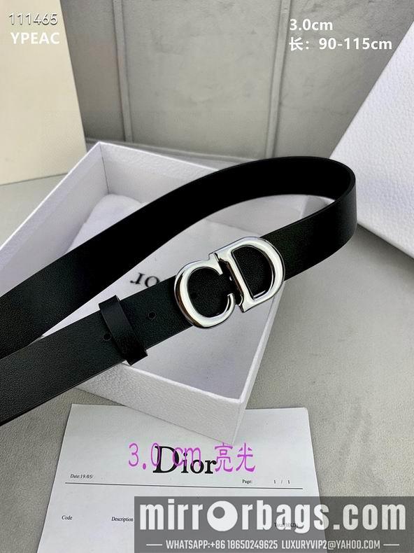 Replica Dior Belt 30mmX90-115cm 8L07
